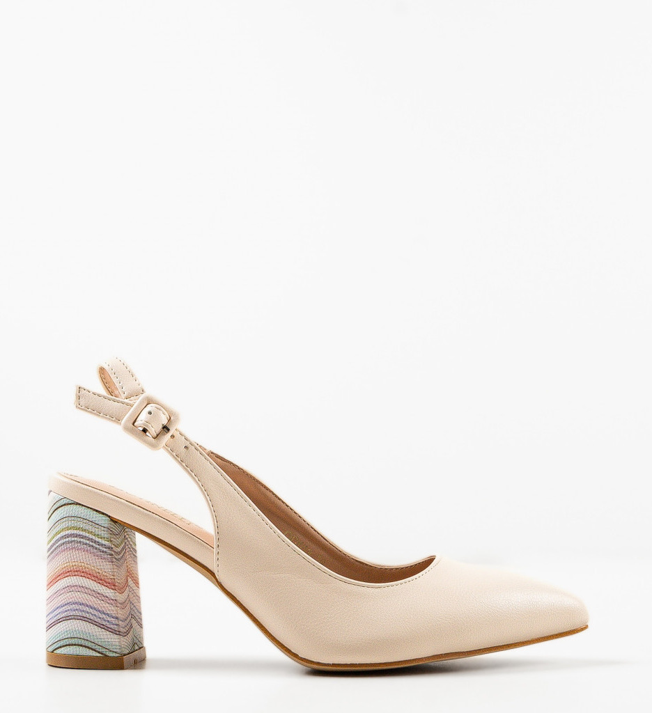 Pantofi Toc Soka Roz - Eleganță și Stil - imagine 4