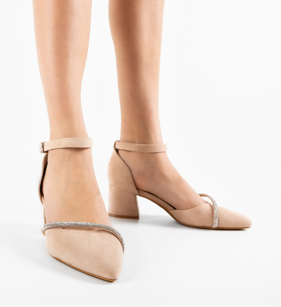Pantofi Pamela Bej - Eleganță și Stil - imagine 10