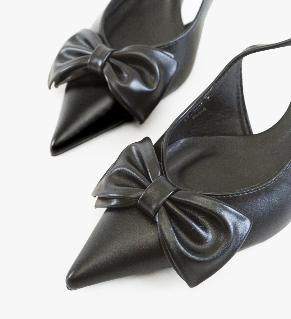 Pantofi Stiletto Tomic Negri - Eleganță Pură - imagine 5