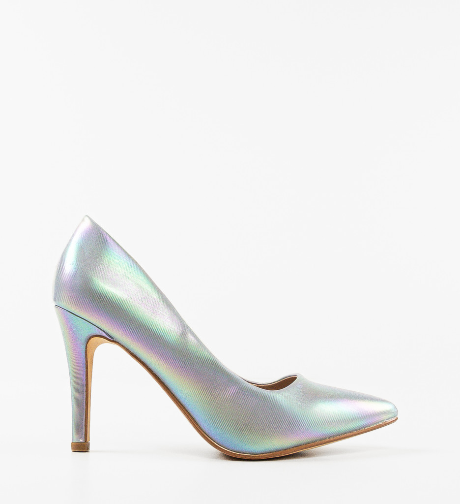 Pantofi cu toc Walt Gri | Eleganți și Confortabili - imagine 4