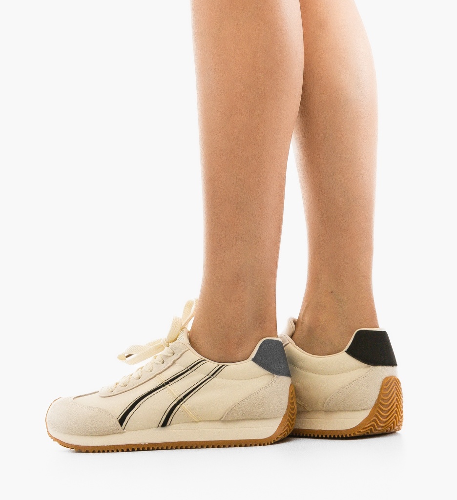 Sneakers Dama Ruben Bej | Confort și Stil - imagine 3