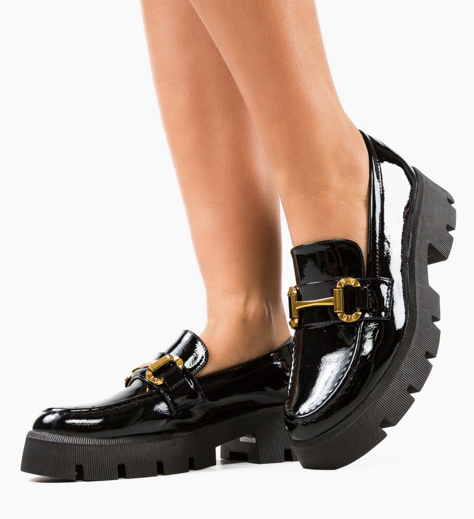 Pantofi Casual Spencer Negri | Confort & Stil - imagine 8