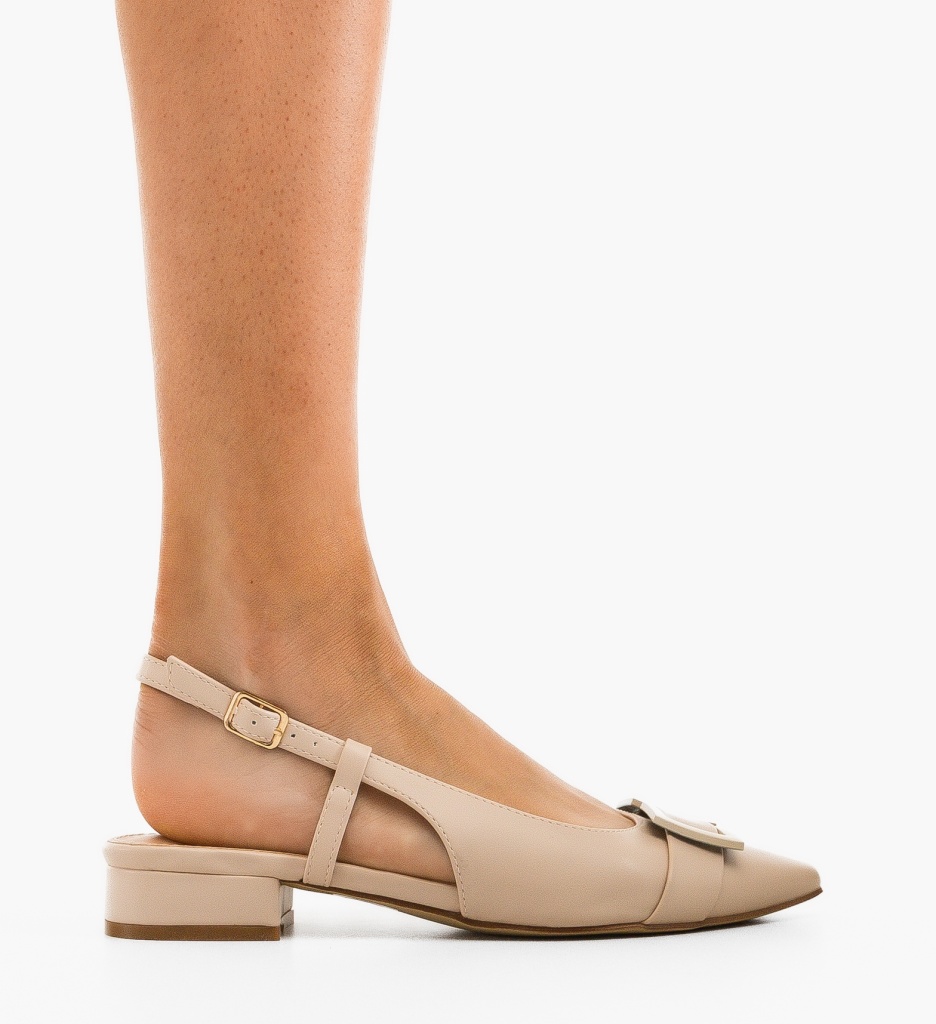 Balerini Dama Limna Bej | Confort si Eleganta - imagine 4