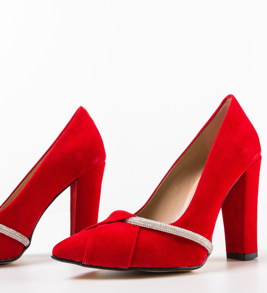 Pantofi cu Toc Roka Rosii - Eleganță și Stil - imagine 5