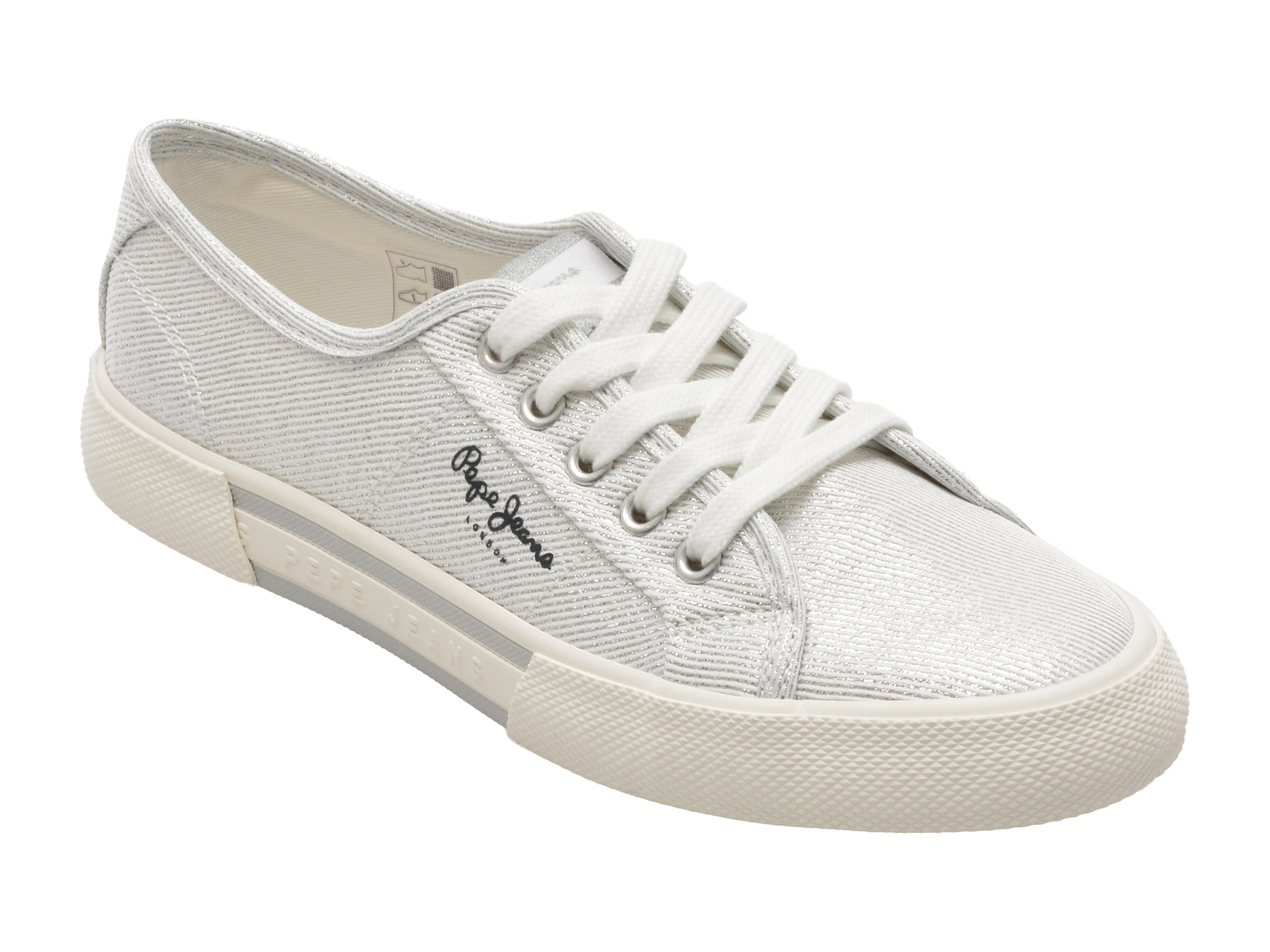 Pantofi Pepe Jeans Argintii LS31439 | Eleganță Urbană