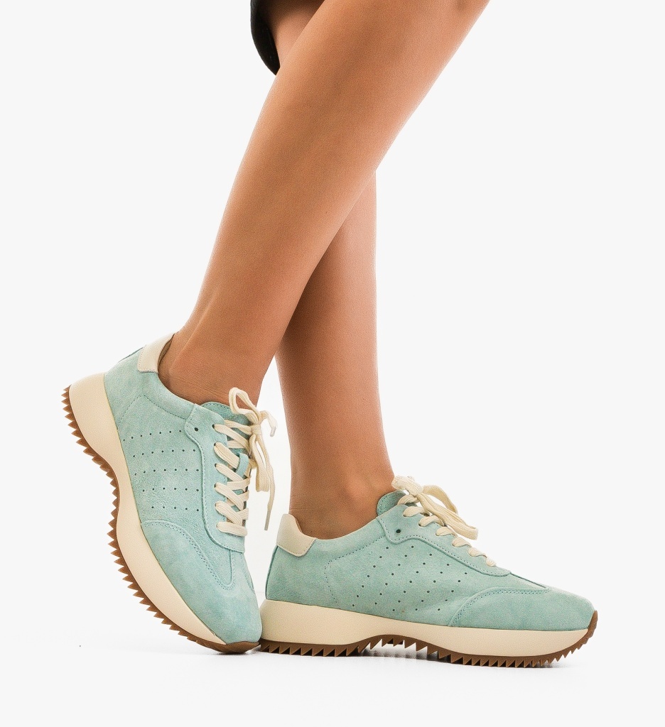 Sneakers dama Mumbay Albastri | Confort Sport - imagine 2