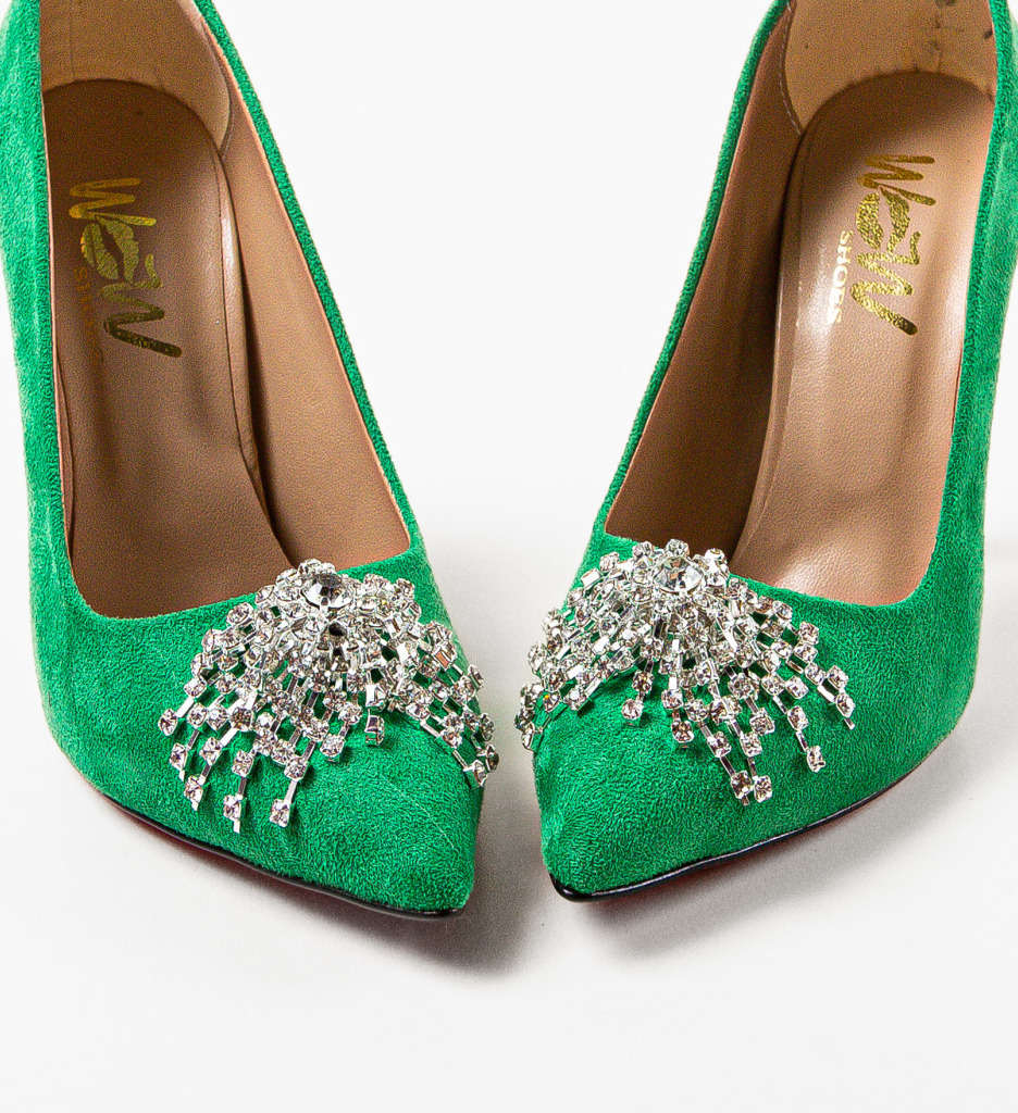 Pantofi Dama Yerer Verzi | Eleganță Asigurată - imagine 6