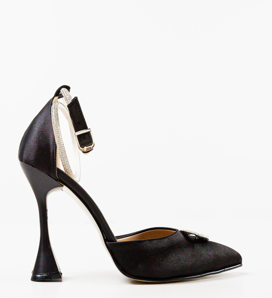 Pantofi Kiss Negri - Eleganță și Stil Feminin - imagine 7