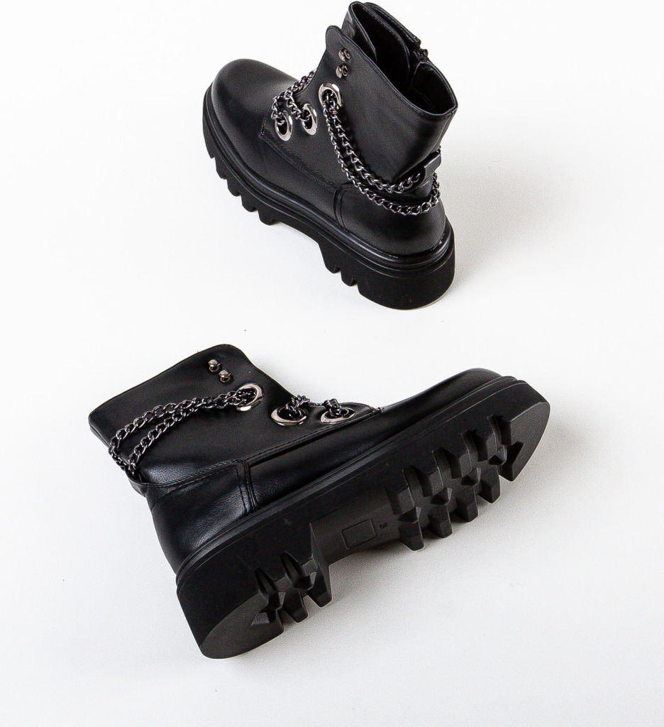 Ghete Dama Tyler Negre | Stil si Confort - imagine 7