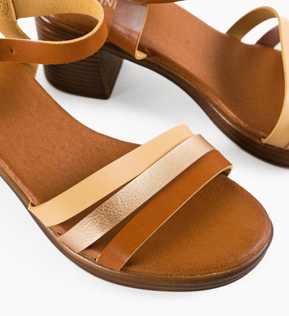 Sandale Fiore Camel - Eleganță și Stil - imagine 9