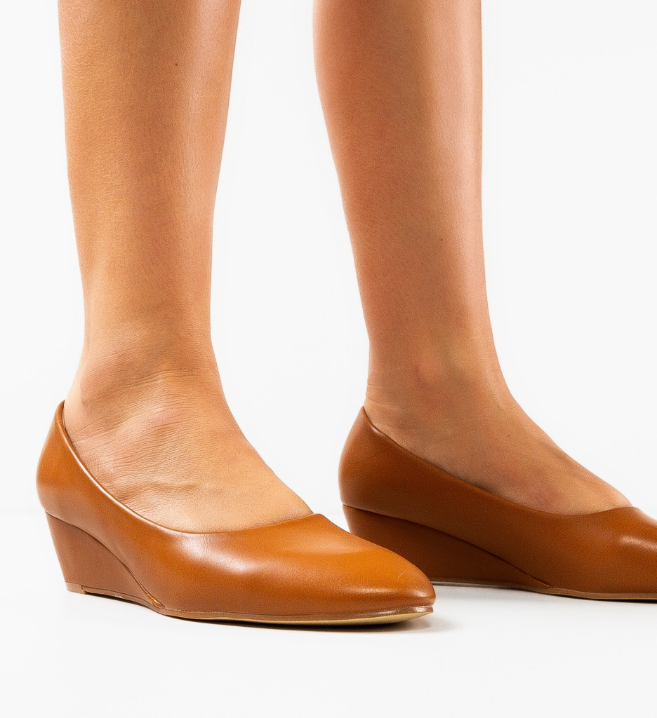 Platforme Dama Melborne Camel | Stil și Confort - imagine 3