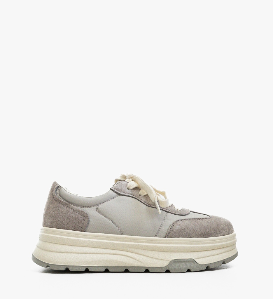 Sneakers Dama Dynal Gri - Confort Sport - imagine 8