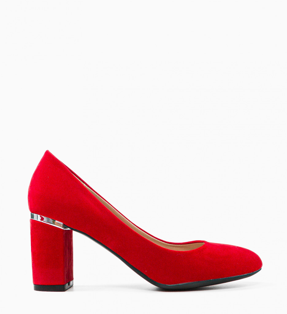 Pantofi Ryouta Rosii - Eleganță și Stil - imagine 5
