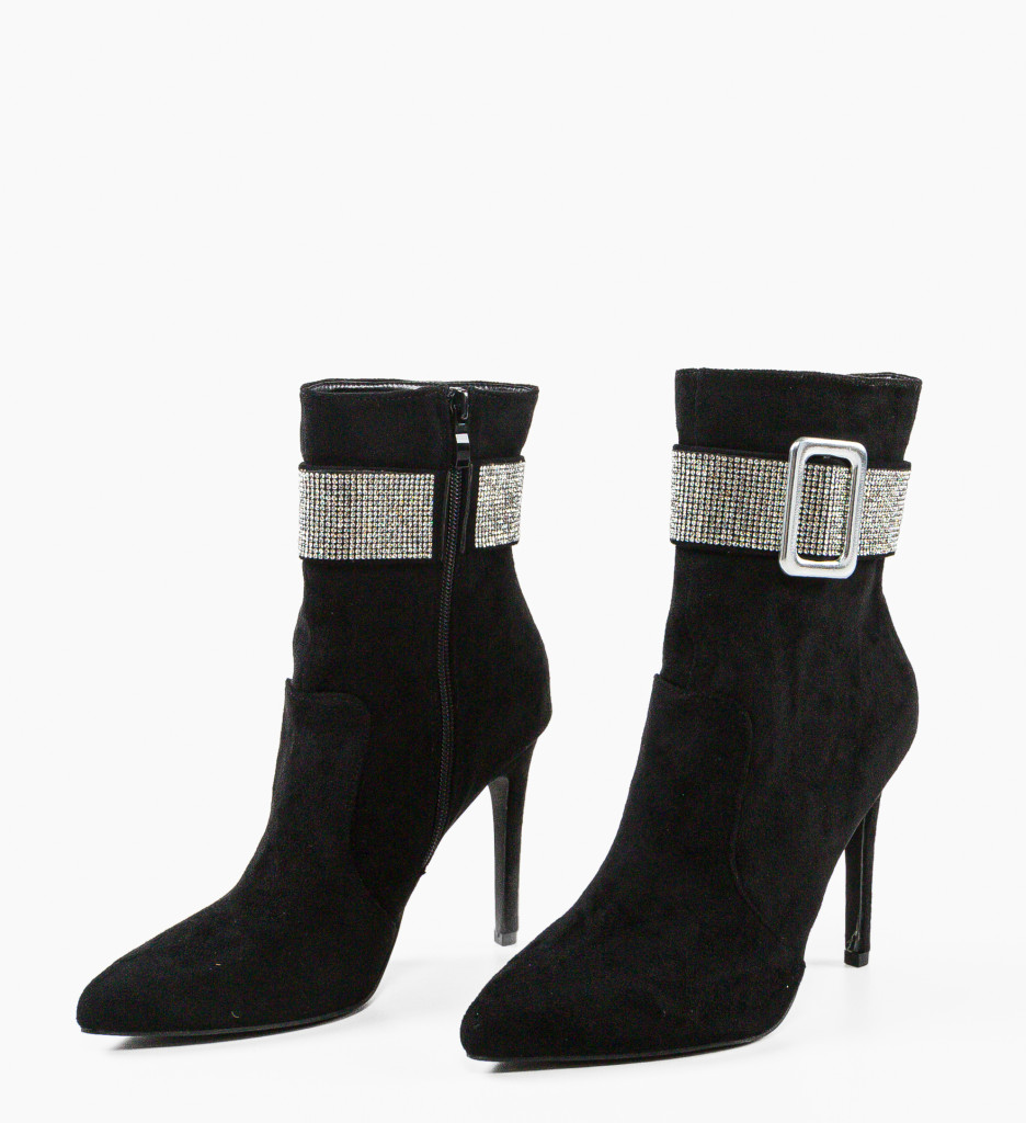 Botine Dama Wagne Negre - Eleganță și Confort - imagine 5