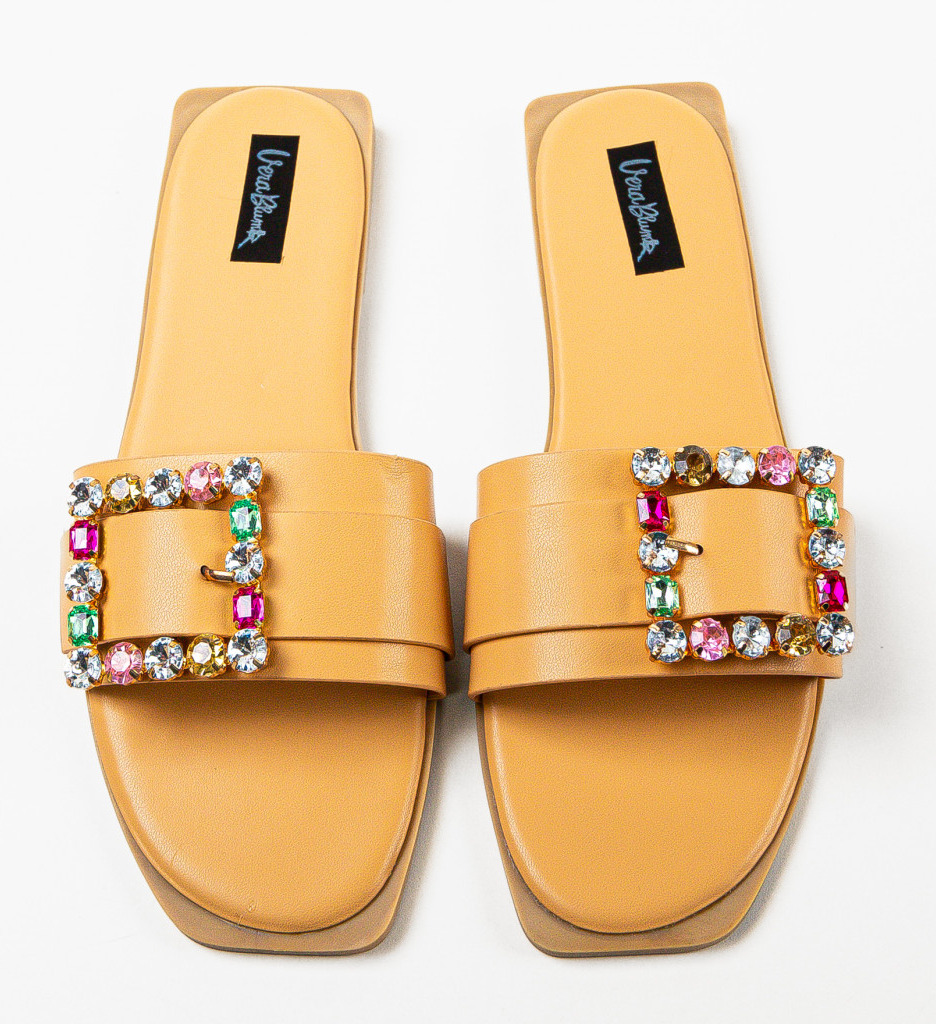 Sandale Naliak Camel | Confort și Eleganță Asigurată - imagine 8