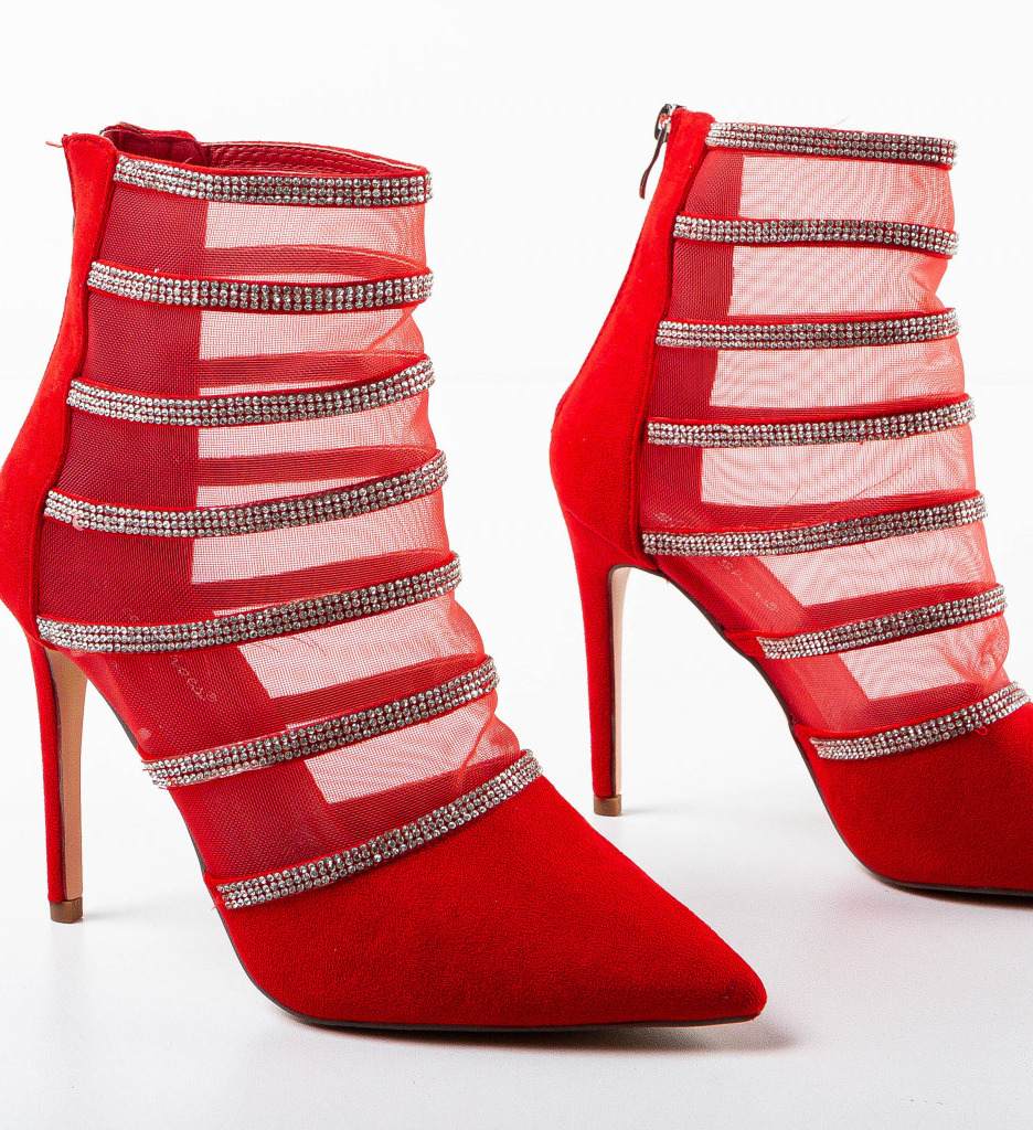 Botine Benas Rosii Dama - Stil și Eleganță - imagine 7