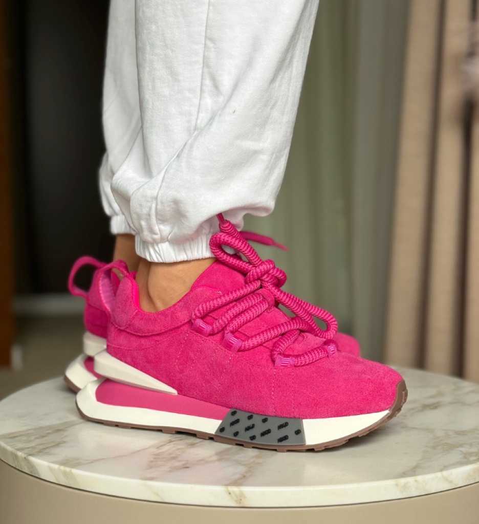 Adidasi Dama Merle Fuchsia - Confort si Stil - imagine 3