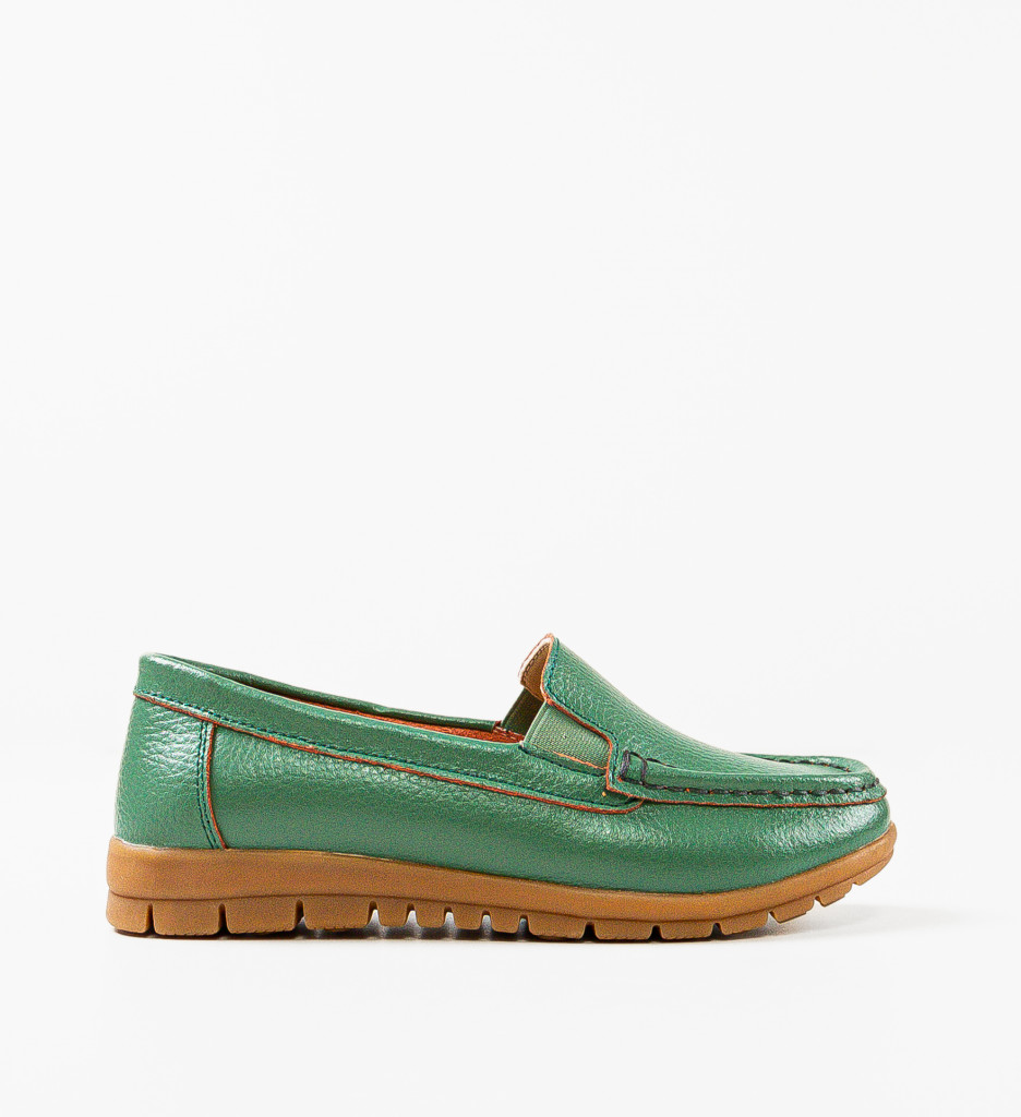 Pantofi Casual Kives Verzi - Confort & Stil Zilnic - imagine 6