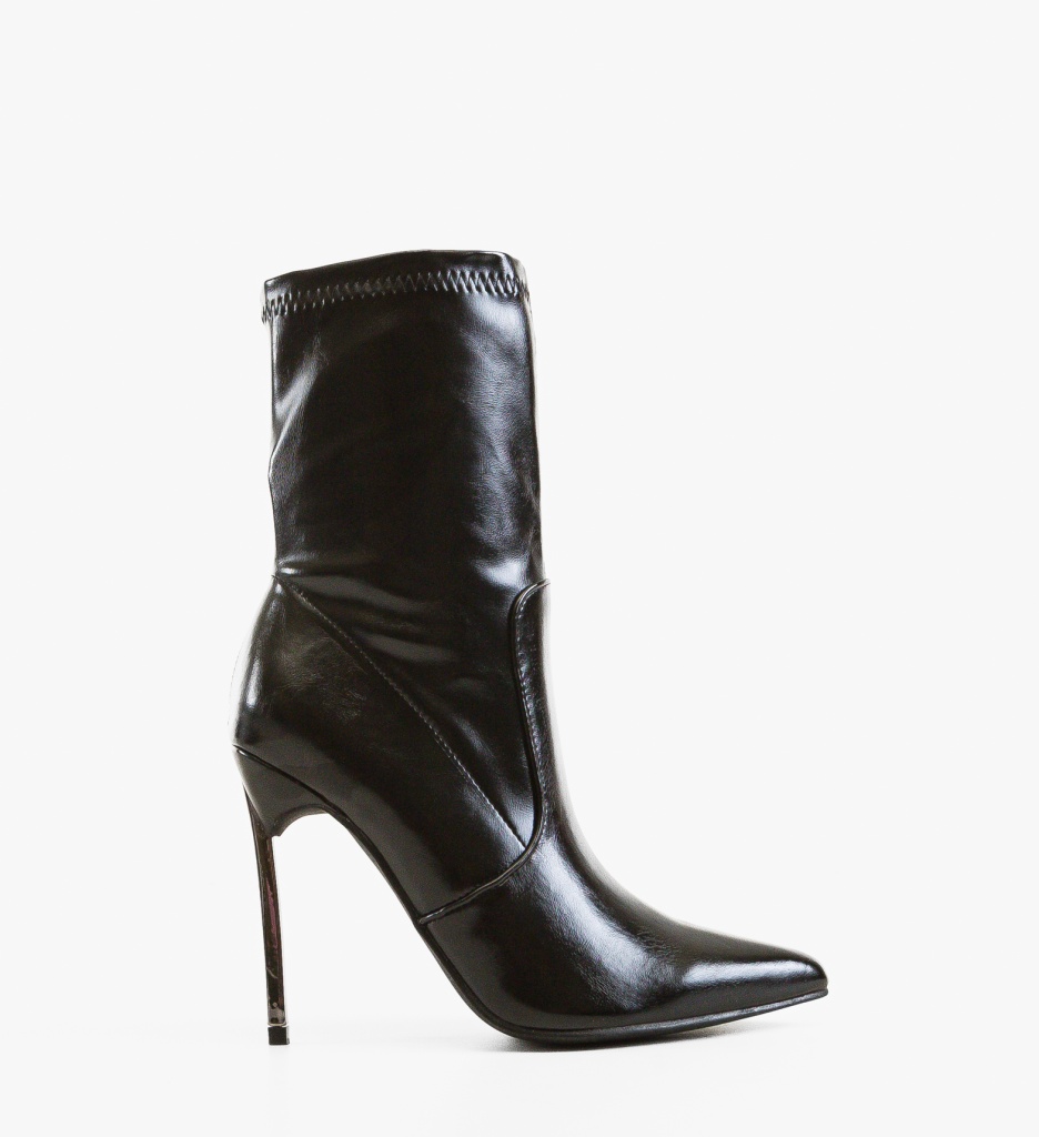 Botine Dama Merzelyo Negre - Eleganță și Stil - imagine 6