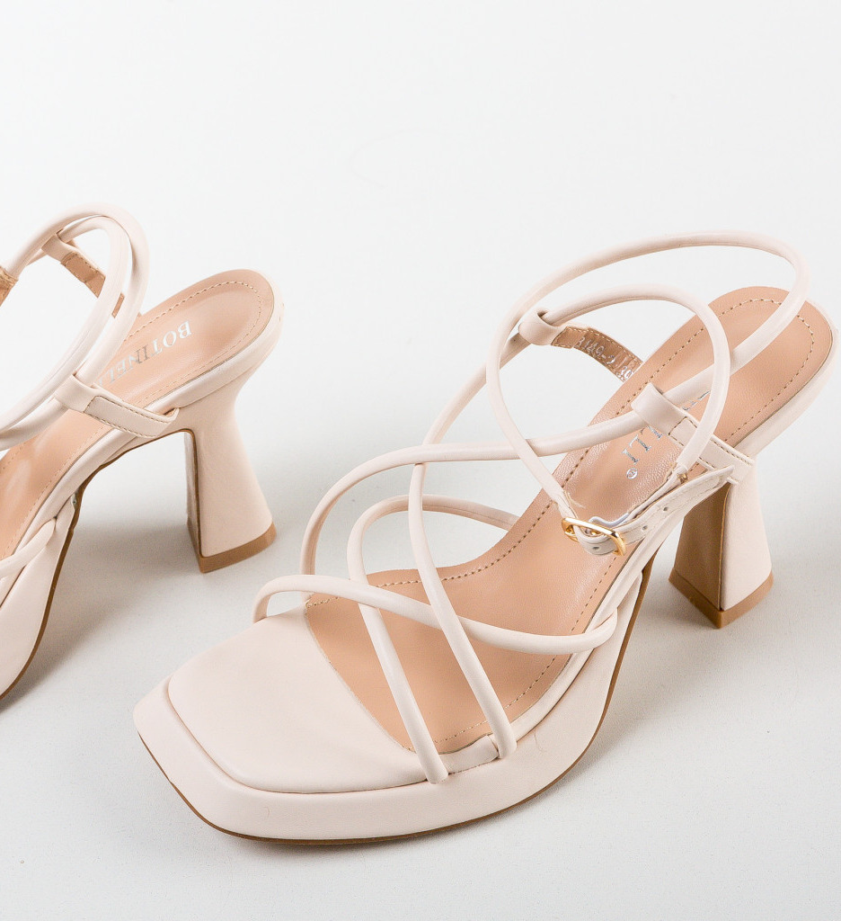 Sandale Dama Filipina Bej | Eleganță Asigurată - imagine 7