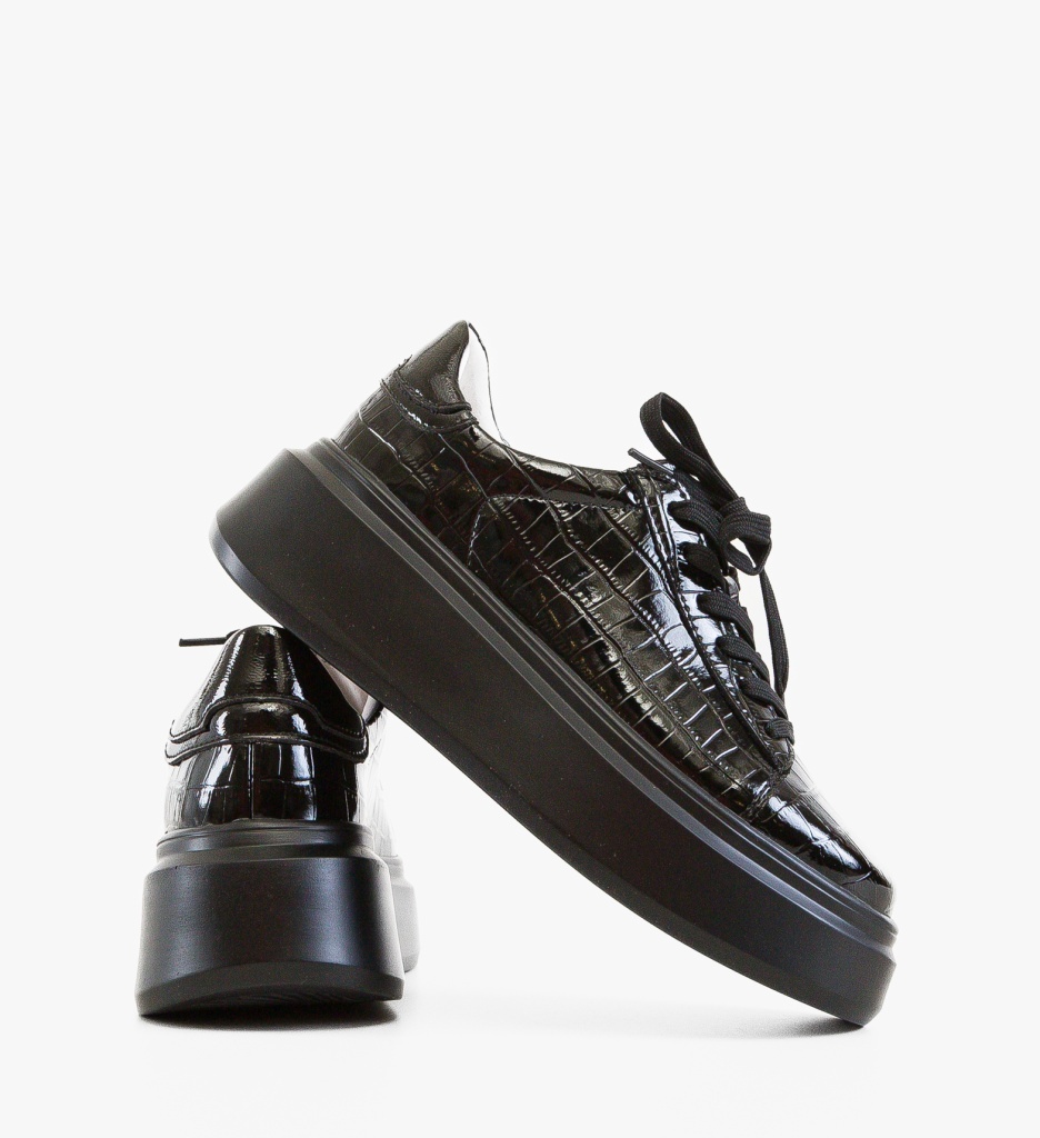 Pantofi Casual Ebbe Negri - Confort și Stil - imagine 6