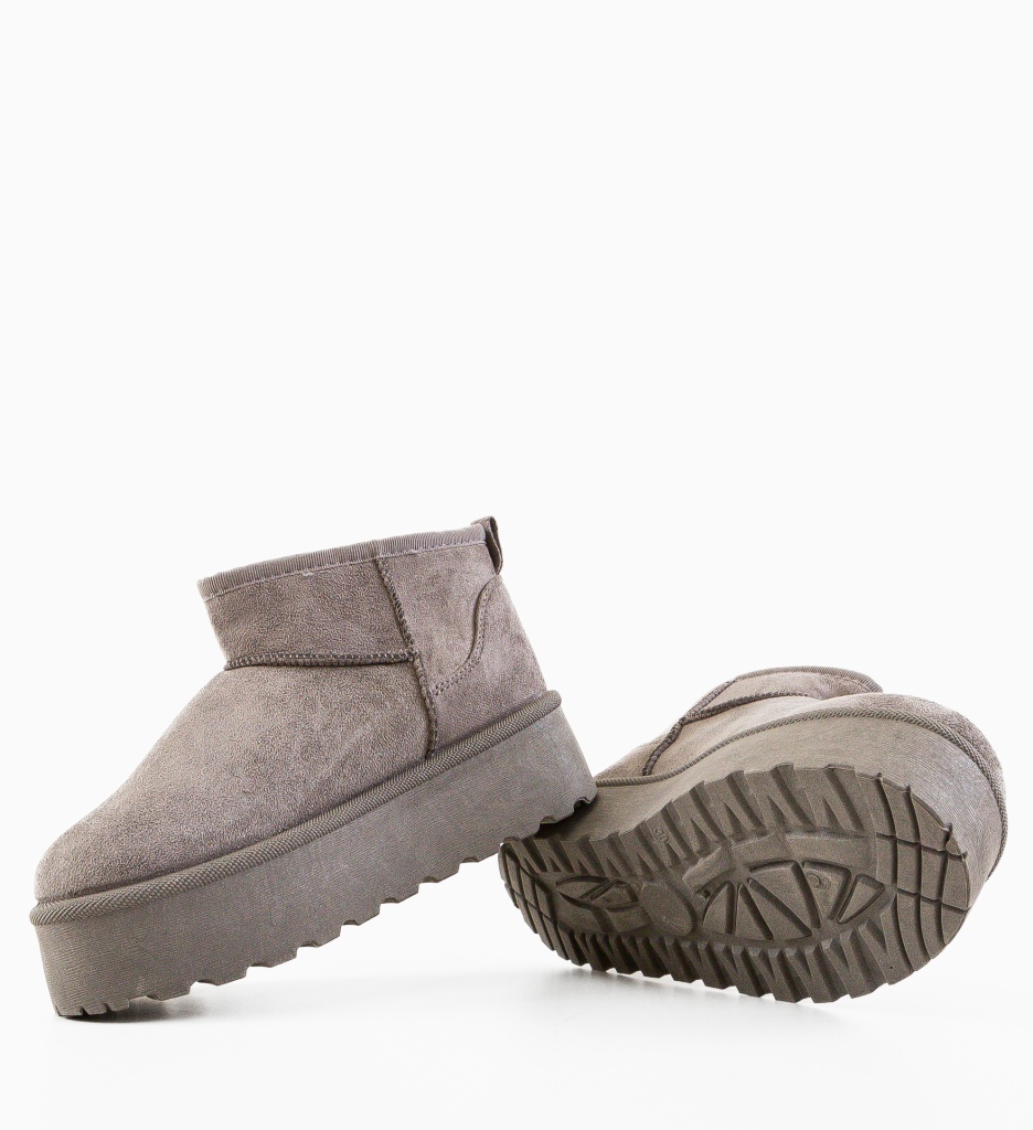 Cizme Ug Dora Gri - Confort Termic Superior - imagine 8