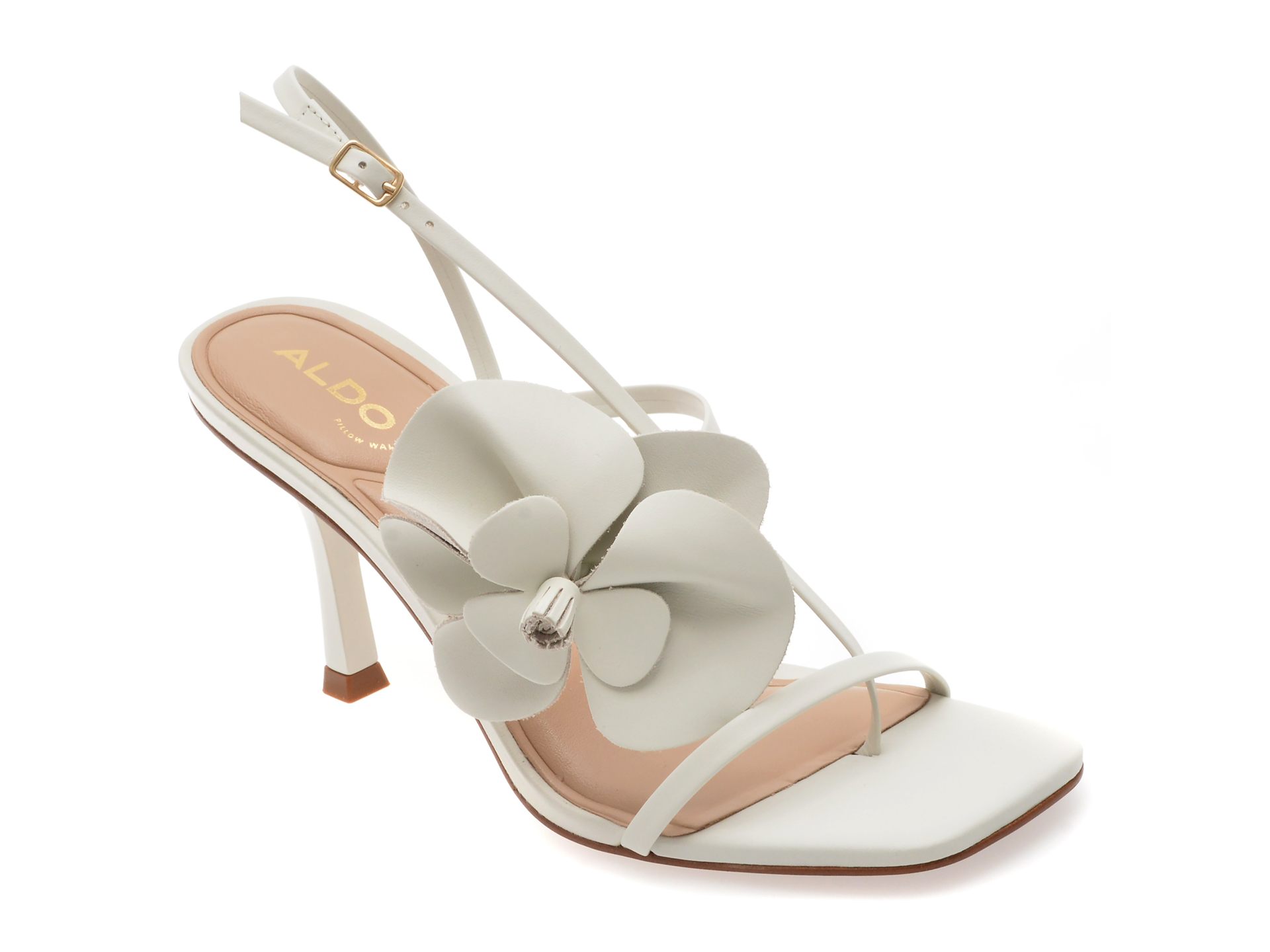 Sandale Elegante ALDO SANDFLOWER din Piele Naturală