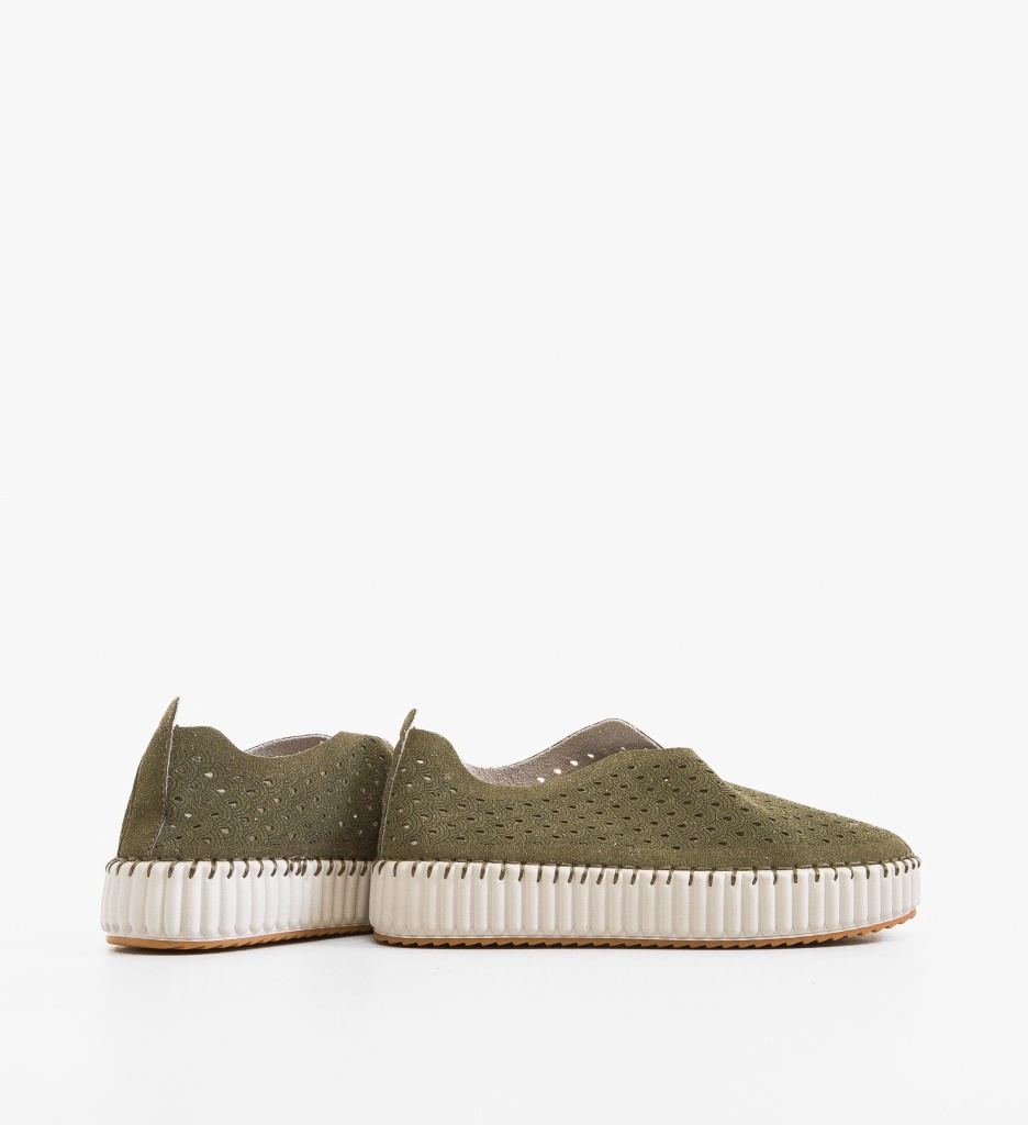 Pantofi Casual Berrt Verzi - Confort și Stil - imagine 3