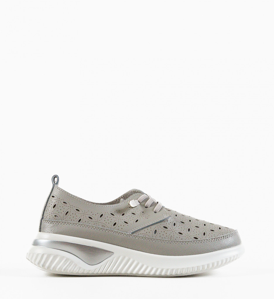 Pantofi Casual Gri | Stil și Confort Zilnic - imagine 2