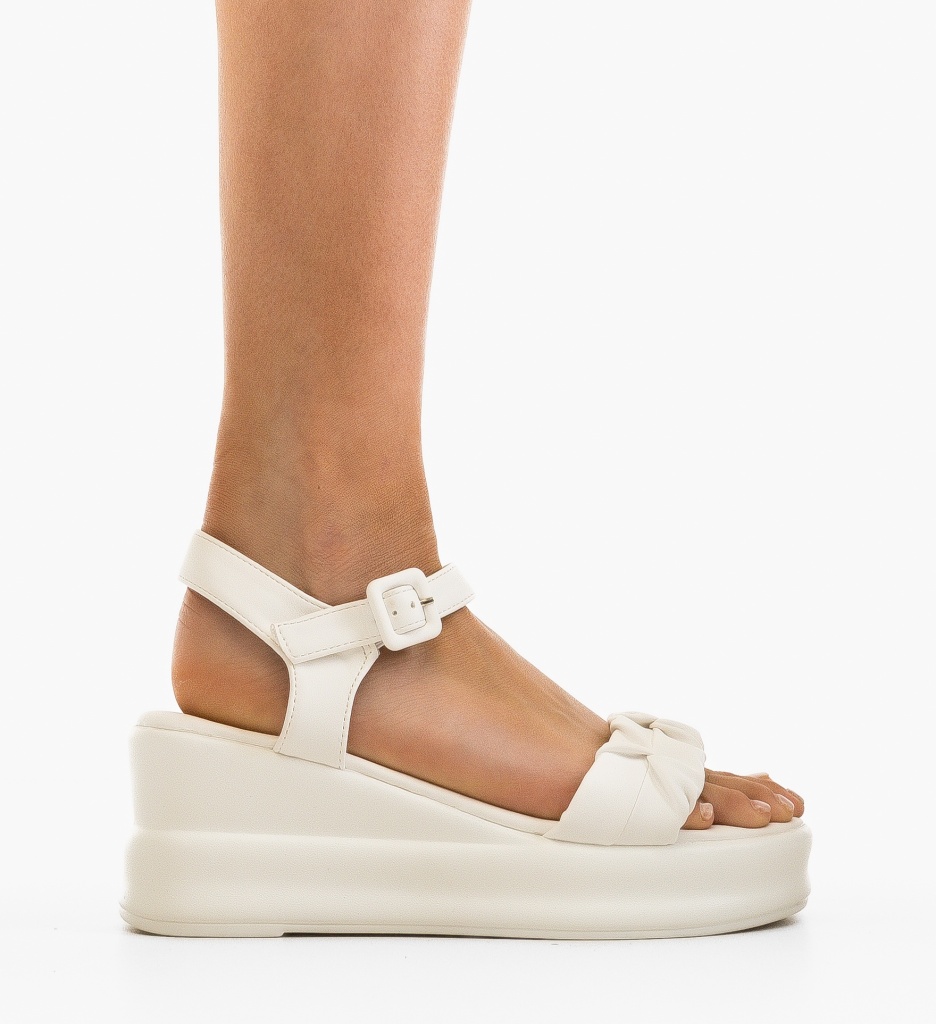 Platforme Dama Albe | Stil și Confort - imagine 3