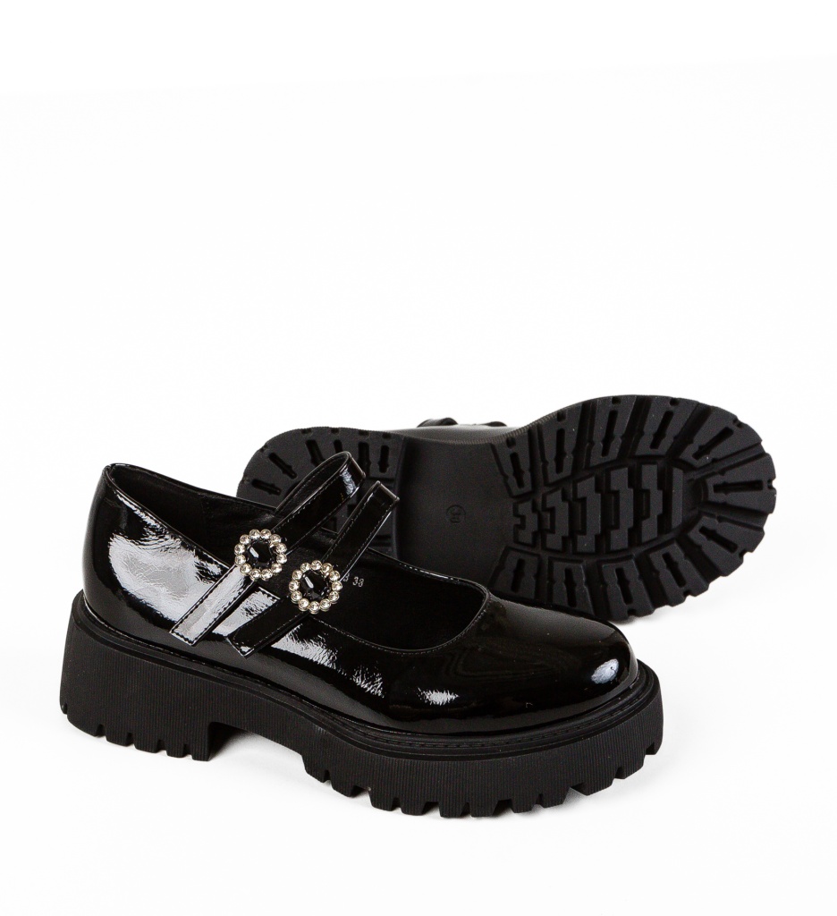 Pantofi Casual Golin Negri - Confort și Stil - imagine 6