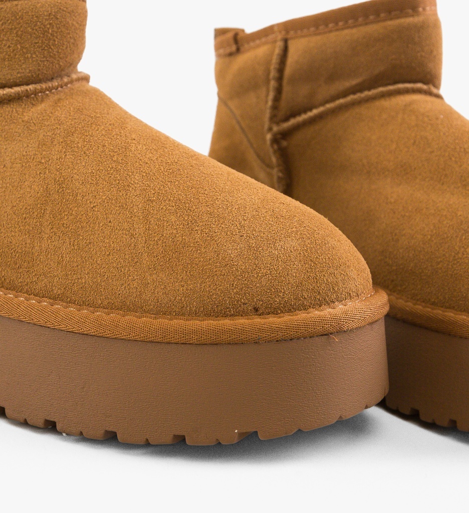 Cizme Ug Mayba Camel Depurtat - Confort Termic - imagine 3