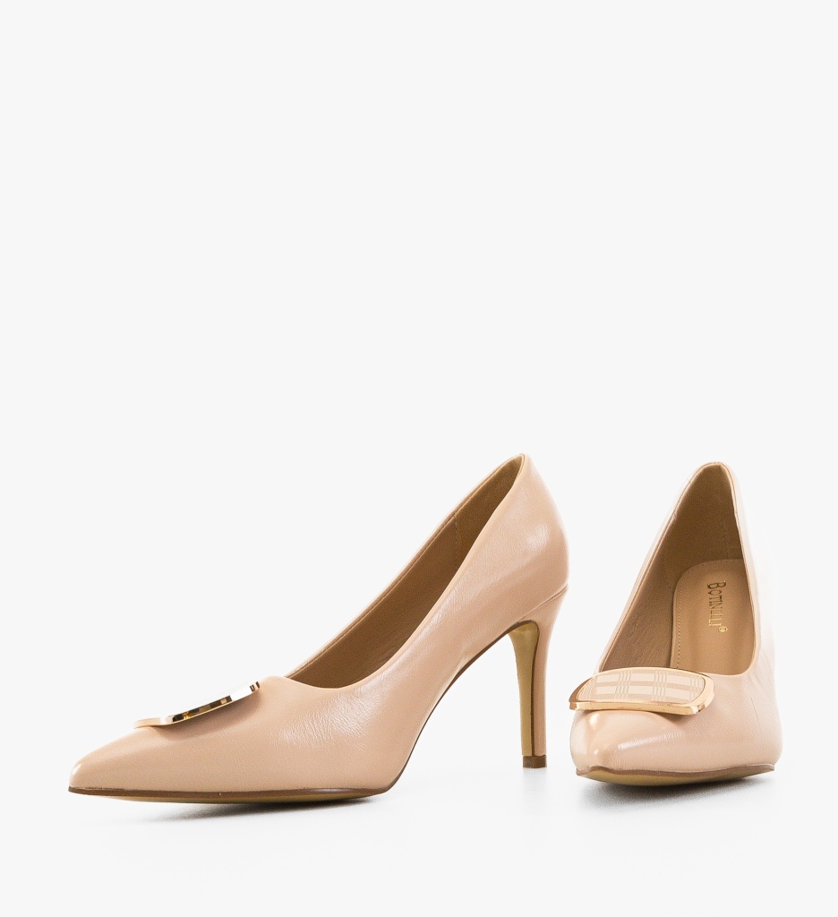 Pantofi dama Byba Bej | Eleganță și Stil - imagine 6
