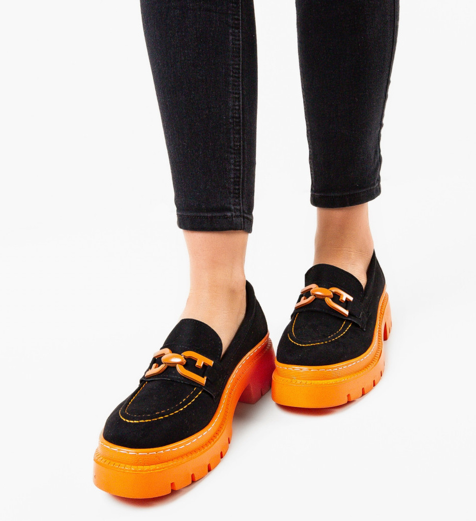 Pantofi Casual Dama Resyb Negri | Confort Stilat - imagine 4