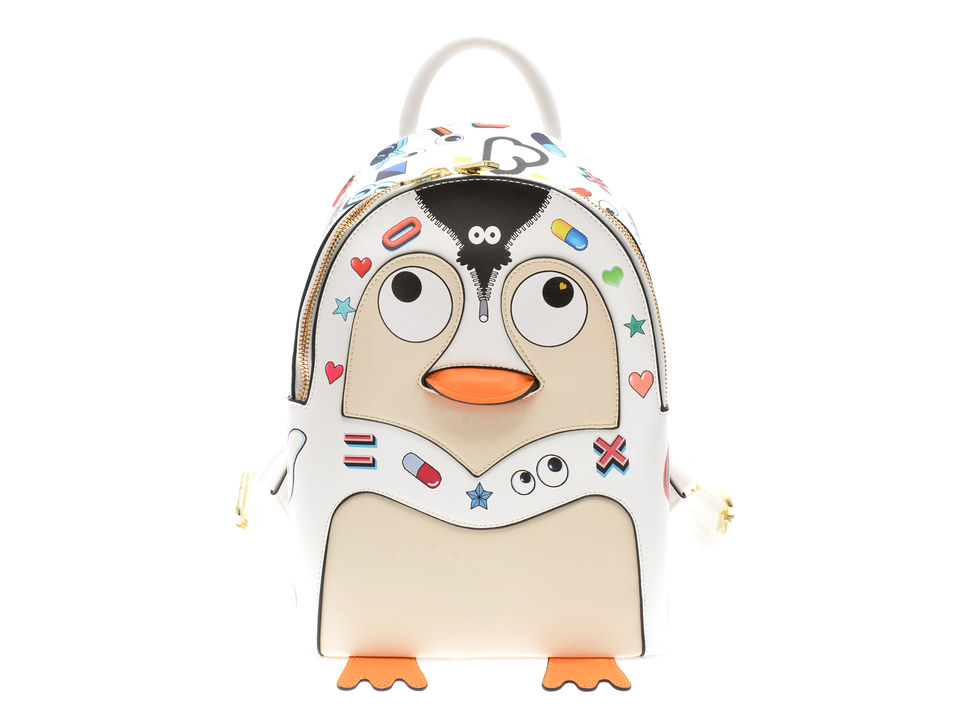 Rucsac Dama Gryxx Alb Stilat