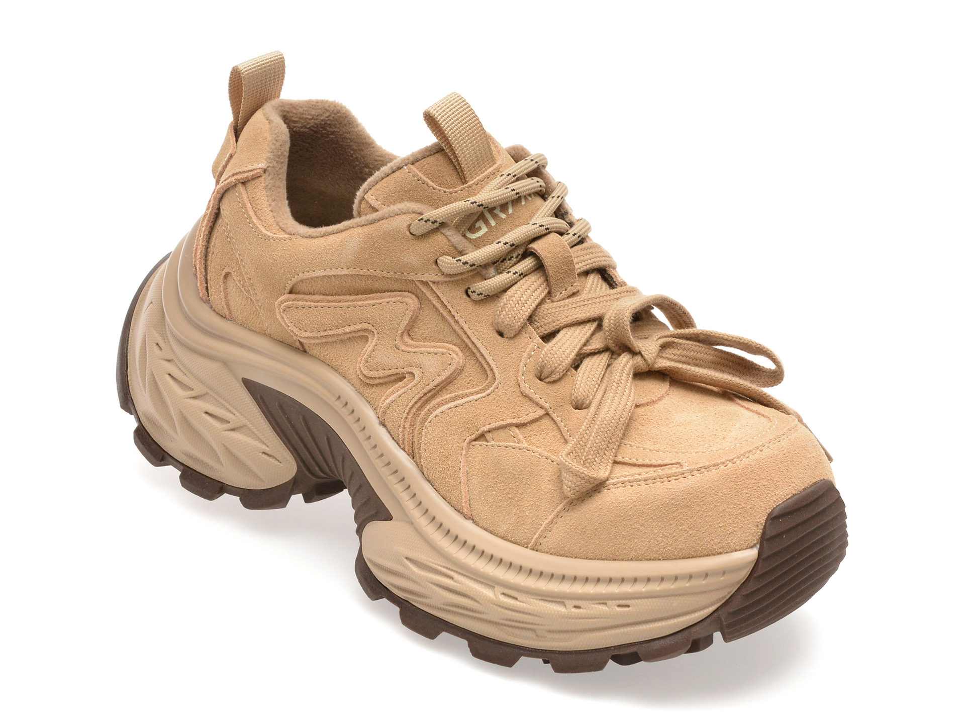 Pantofi Damină Gryxx Piele Întoarsă | Confort