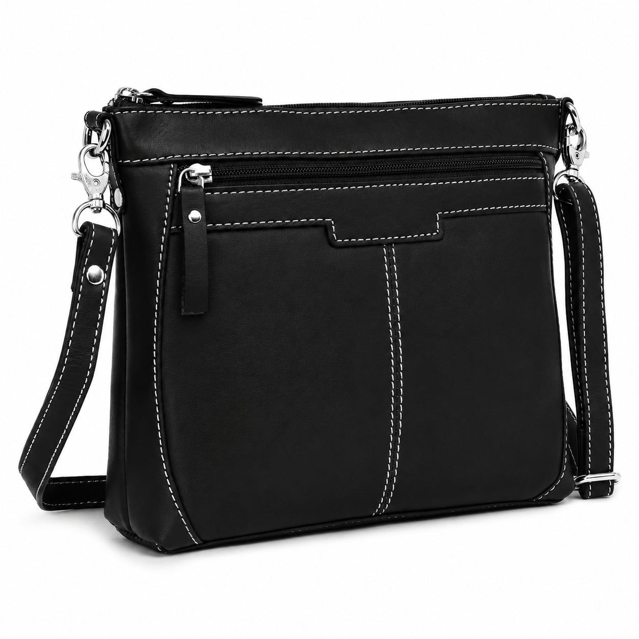 Geanta Claudie GT3880 Piele Naturala Negru