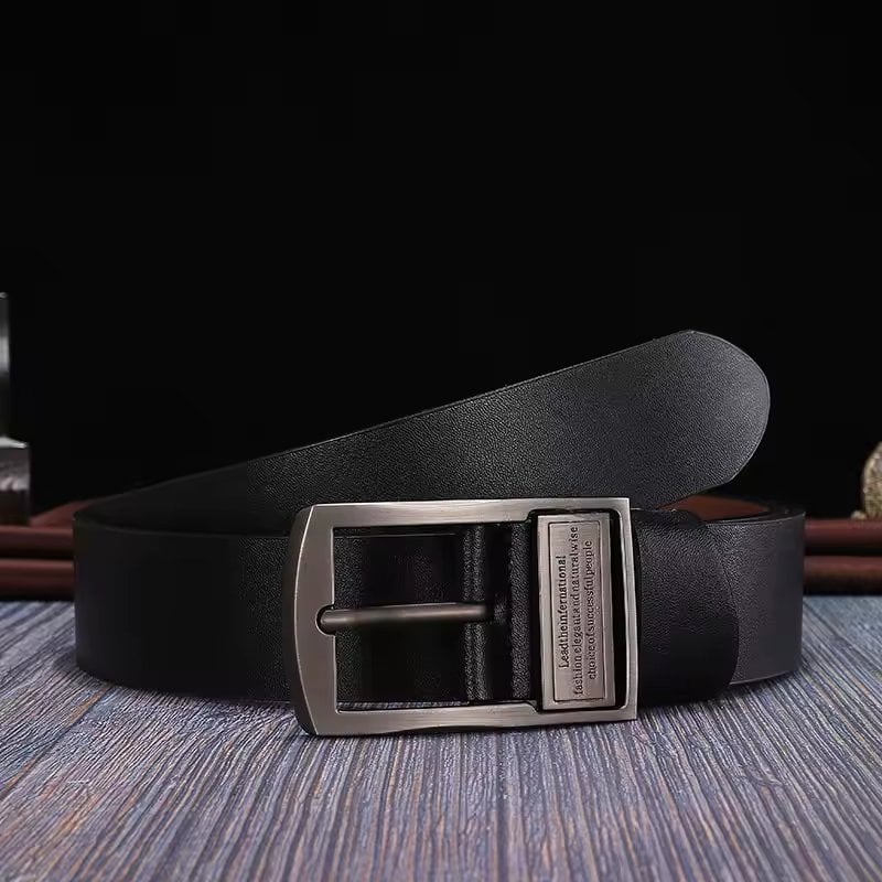 Curea Delis Piele Naturala | Eleganta Barbatesca - imagine 4