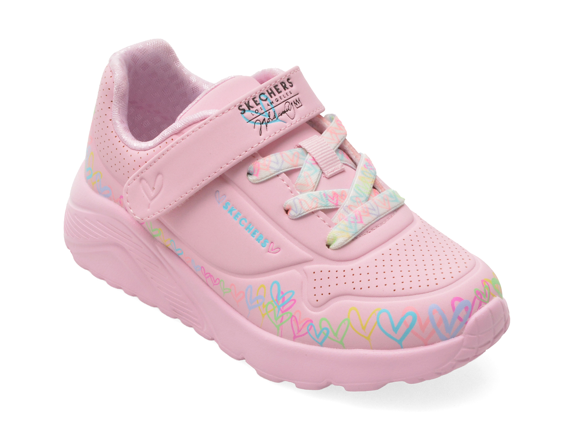 Skechers UNO LITE Roz - Confort și Stil pentru Fetite - imagine 4