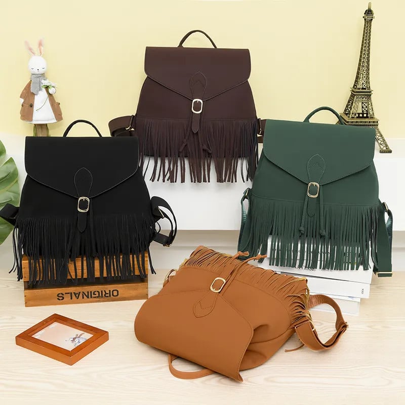 Rucsac Dama Delis Vianca GT2517 Maro Elegant - imagine 5