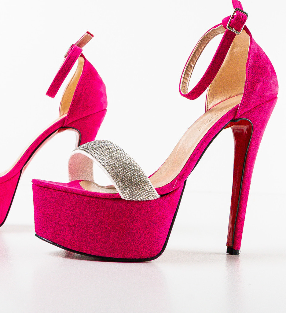 Sandale Gafak Fuchsia - Eleganță și Stil - imagine 5