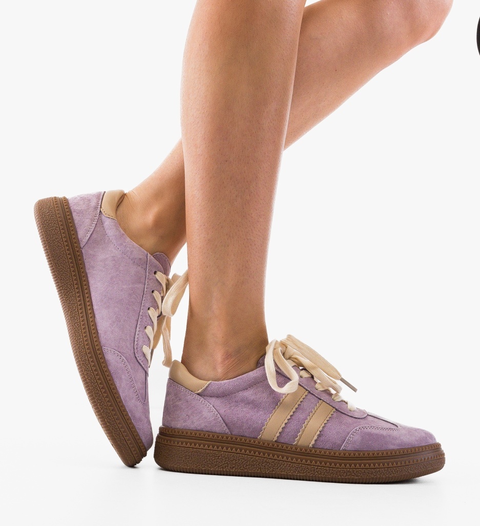 Sneakers Dama Marok Mov - Stil și Confort - imagine 3