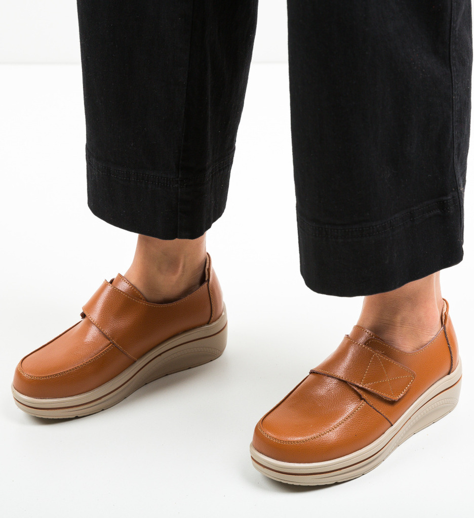 Pantofi Sport Hausberg Camel - Confort și Stil - imagine 2