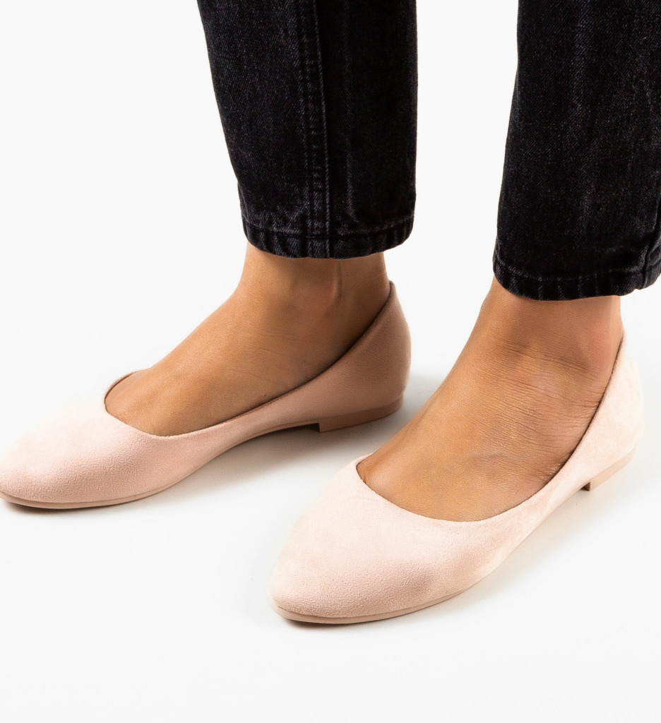 Balerini Alecsey Bej - Confort Casual Zilnic
