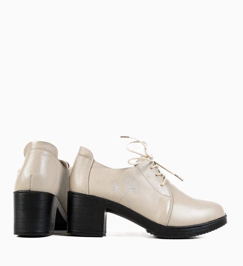 Pantofi Casual Atraxia Bej - Confort și Stil - imagine 5