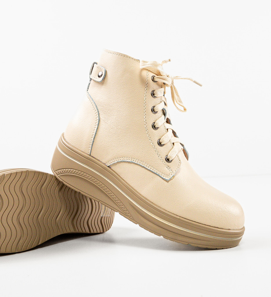 Pantofi Casual Lakiob Bej | Confort Zi de Zi - imagine 8