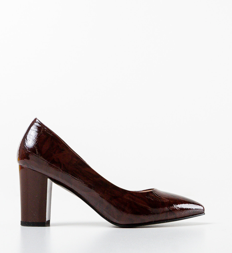 Pantofi Dama Stevenson Grena - Eleganță și Stil - imagine 4