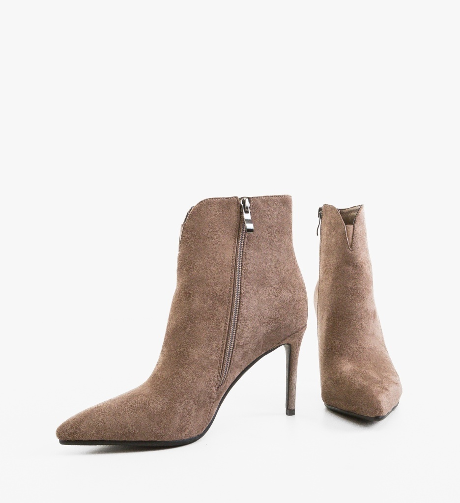 Botine Hemz Khaki Dama - Eleganță Urbană - imagine 5