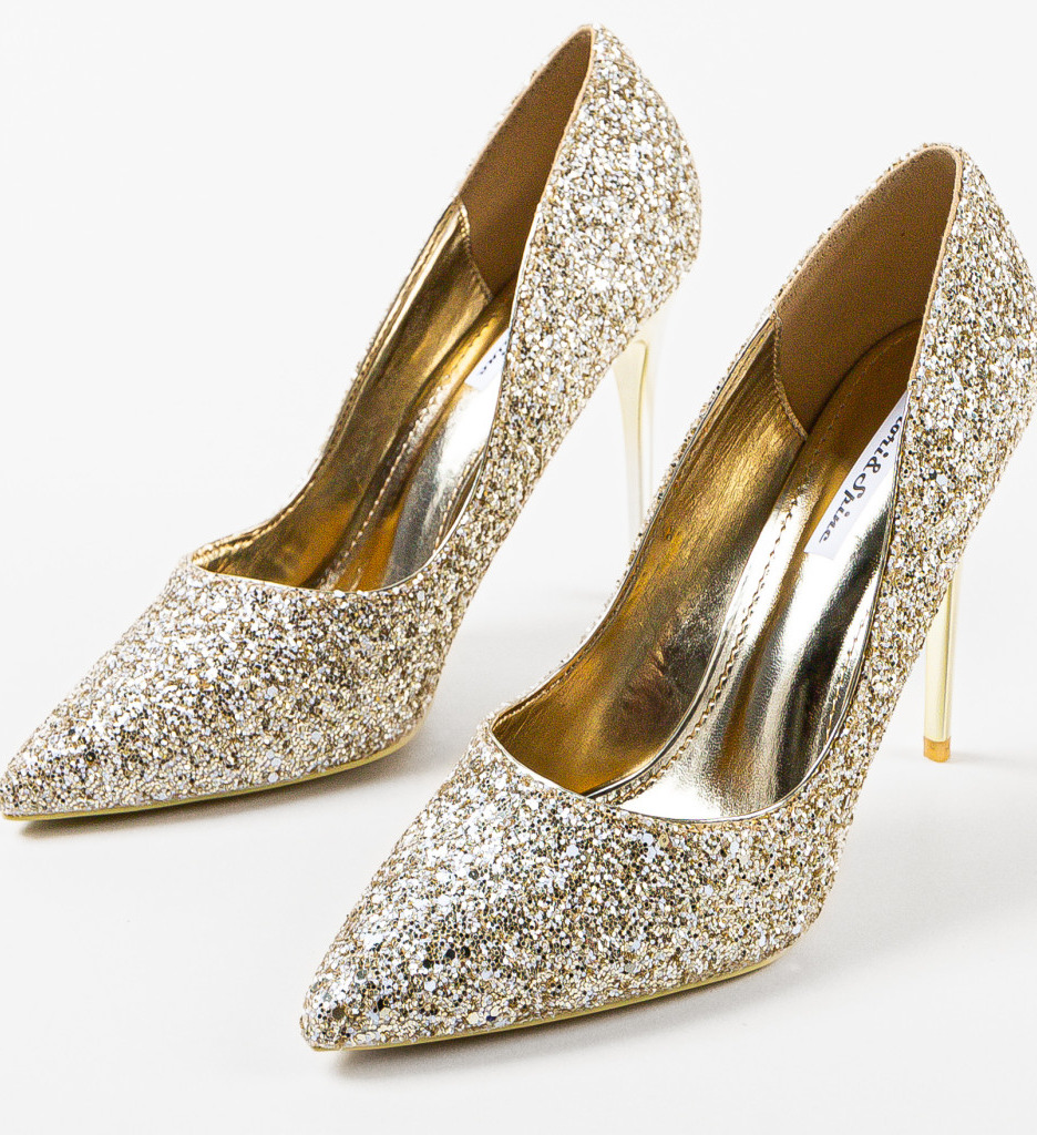 Pantofi Stanley Aurii | Eleganță și Stil - imagine 5
