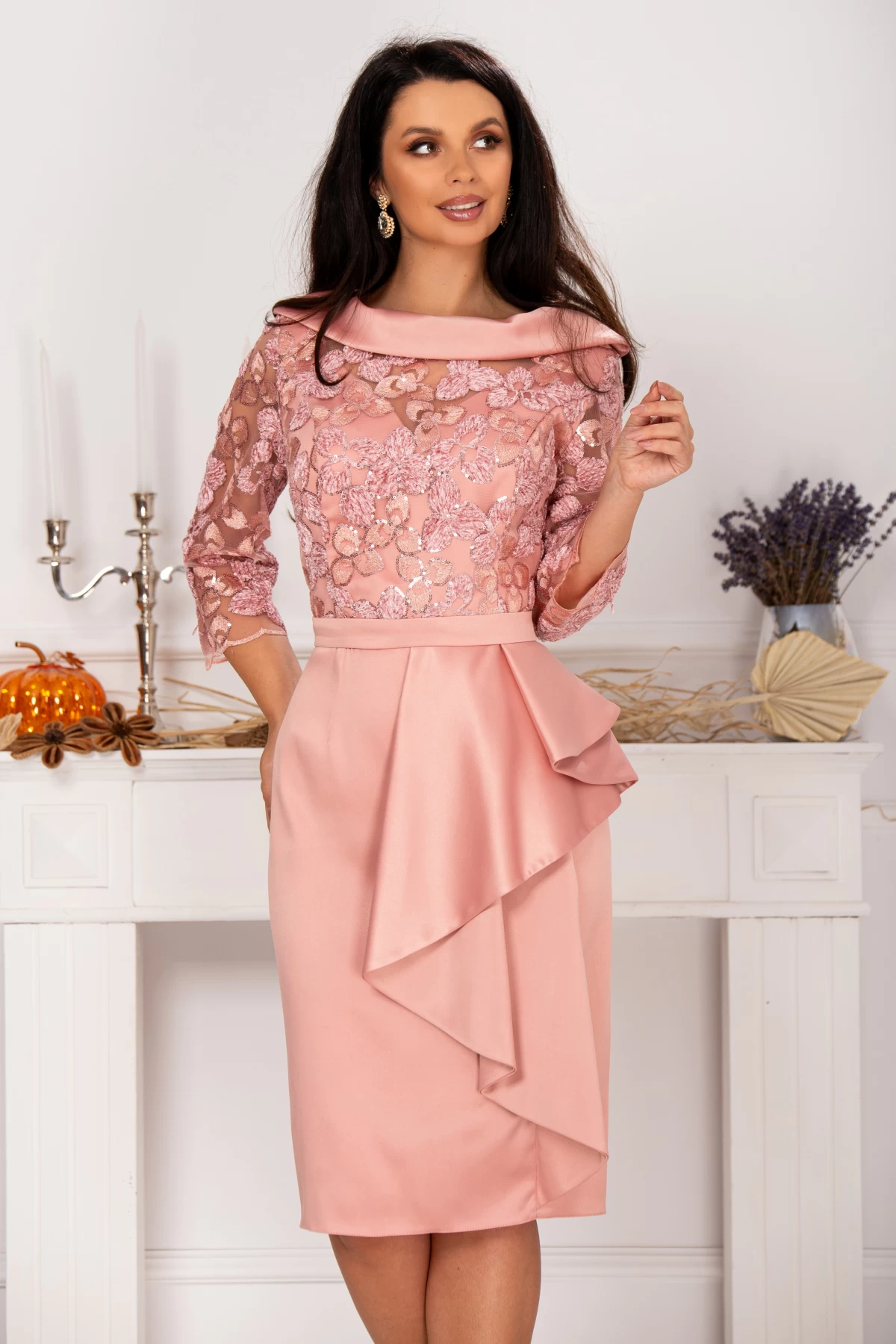 Rochie de Ocazie Danna Rose Eleganta Inpuff